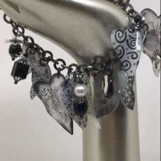 Black & White Charm Bracelet