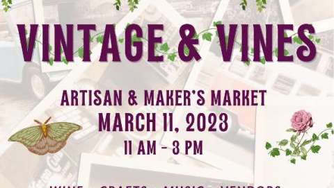 Vintage and Vines Spring Market