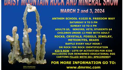 Daisy Mountain Rock and Mineral Show
