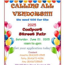 2025 Coalport Street Fair