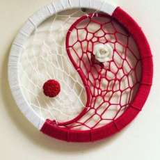 Yin Yang Dream Catcher