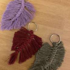 Leaf Keychains