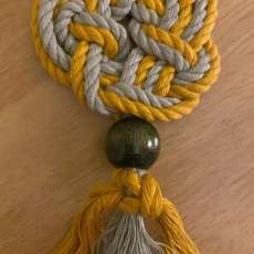 Coaster, 2-Tone Turbine Knot