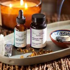 Mellow Mint Oral Drops and Melatonin Softgels