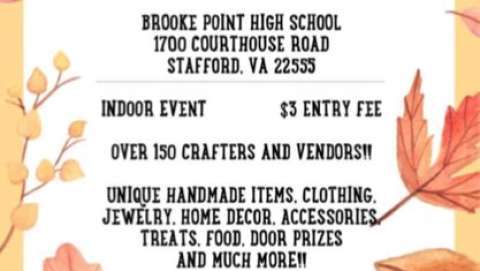 Brooke Point Dance Team Fall Craft Fair