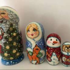 Santa Nesting Dolls