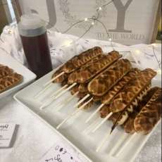 Christmas Brunch Lollywaffles