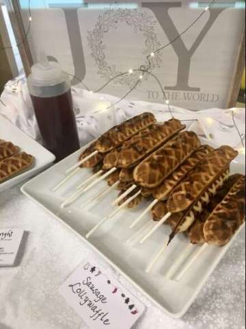 Christmas Brunch Lollywaffles