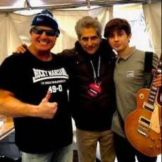 Michael Imperioli and Son David Join Us at the NYC Marathon