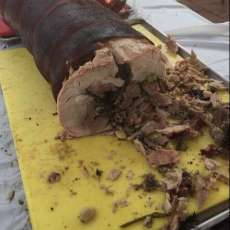 Smoked Whole Hog Porchetta