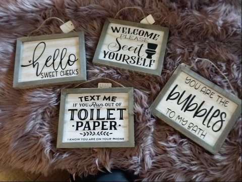 Bathroom Signs