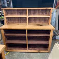 Custom Oak Console Table