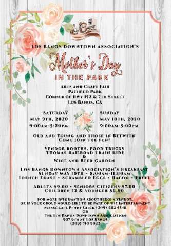 Mother's Day in the Park Arts and Craft Fair