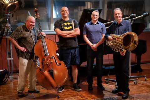 Bass Meets Tuba – tubaist Ralph Hepola records with legendary bassist Bob Bowman plus Kyle Aho & Marty Morrison