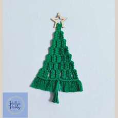 Macrame Holiday Tree