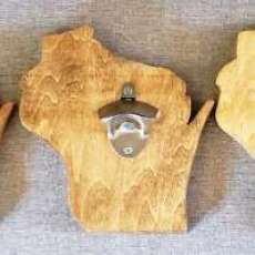 Wisconsin Wall Mount Bottle Openers