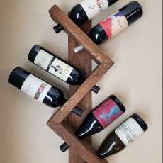 Zig Zag Wine Rack