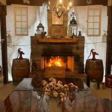 The Outdoor Fireplace