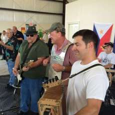 Nouveaux Cajun Xpress With Guest Scrub Board Player Troy Landry Playing From Swamp People