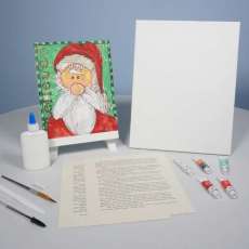 Santa IS Coming Mixed Media KIT