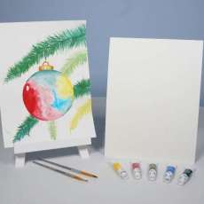 Ornamental Bliss Watercolor Painting KIT