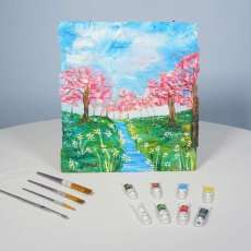 Springtime Delight Acrylic Painting KIT
