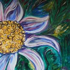 Breezy Flower Acrylic Painting KIT