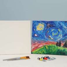 Starry Night Gazer Painting Kit