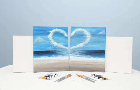 Beach Love Duo Painting Kit