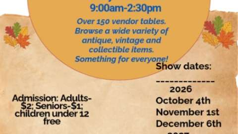 Wayne PAL Antique and Collectibles Show