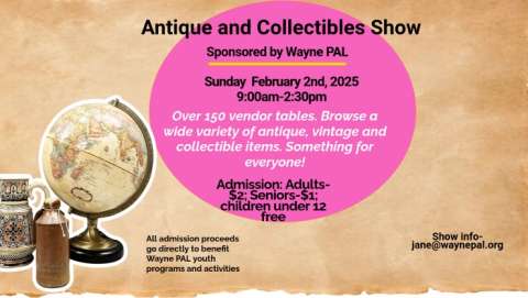 Wayne PAL Antique and Collectibles Show