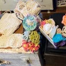 Scrubbies- (Body, Face) Dish Cloths, Coasters, Hot Pads