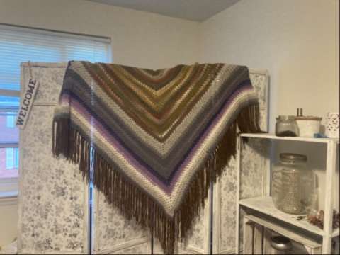 Shawl Made by Yours Truly