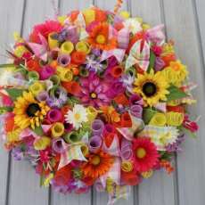 Spring Flower Wreath