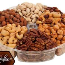 Nuts Gift Basket (Happy Holidays)
