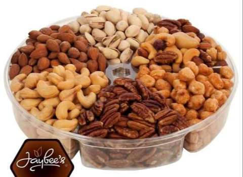 Nuts Gift Basket (Happy Holidays)