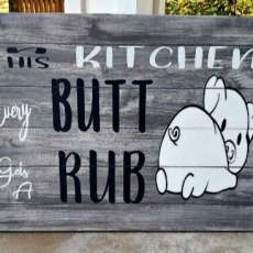 Butt Rub Pig