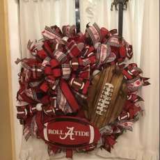Football Team Wreaths
