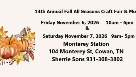 Fall All Seasons Craft Fair & More