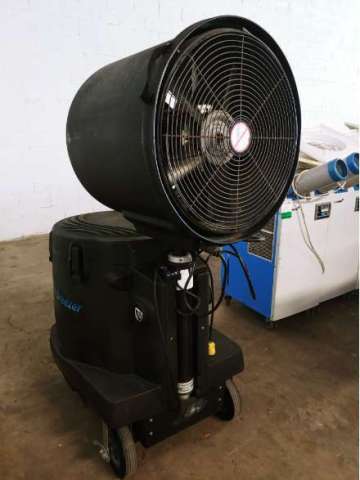 Power Breezers/Misting Fans For Cooling Tents