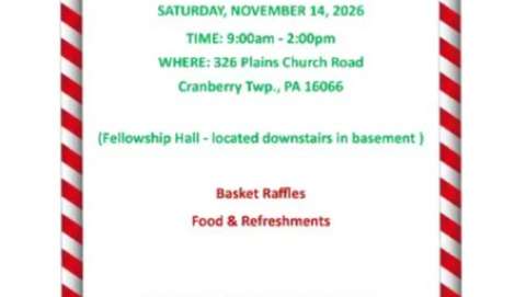Plains Church Craft Fair
