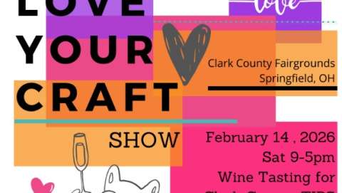 Love Your Craft Show With Sip & Shop Wine Tasting