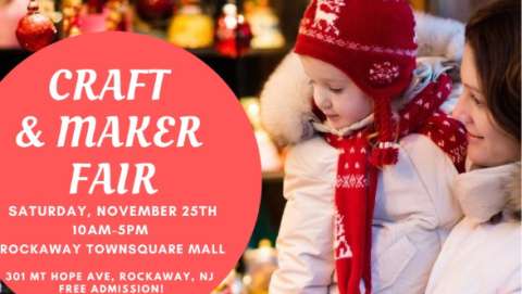 Craft & Maker Fair at Rockaway Townsquare Mall - Nov