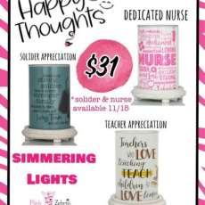 Happy Thoughts Simmering Lights
