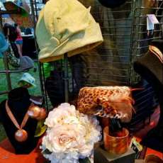 Cloche and Fascinator.