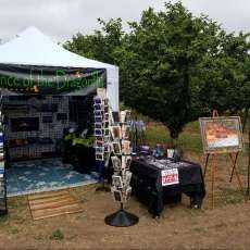 Lavender Festival Booth