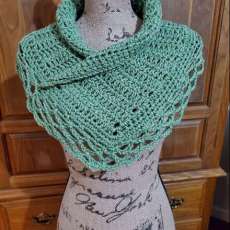 Green Women's Scarf