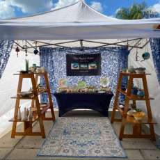 Playful Potter Tent Shot