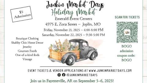 Junkin' Market Days Fall Market - Joplin