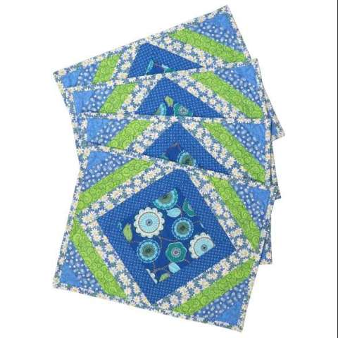 Blue Diamond Placemats